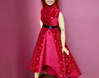 Clothes for Curvy Dolls / Curvy Doll clothes / Clothes for Fashion Dolls / Dolls Clothes / Handmade Doll Clothes
