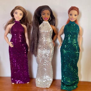 Evening/Cocktail Dress for 1:6 Scale Fashion Dolls