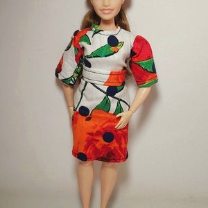 Clothes for Curvy Dolls, Doll clothes for Fashion Dolls, Clothes for 11.5-inch Fashion dolls