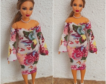 Clothes for Curvy Dolls, Doll clothes for Fashion Dolls, Clothes for 11.5-inch Fashion dolls