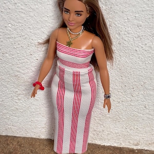 Clothes for Curvy Dolls, Doll clothes for Fashion Dolls, Clothes for 11.5-inch Fashion dolls