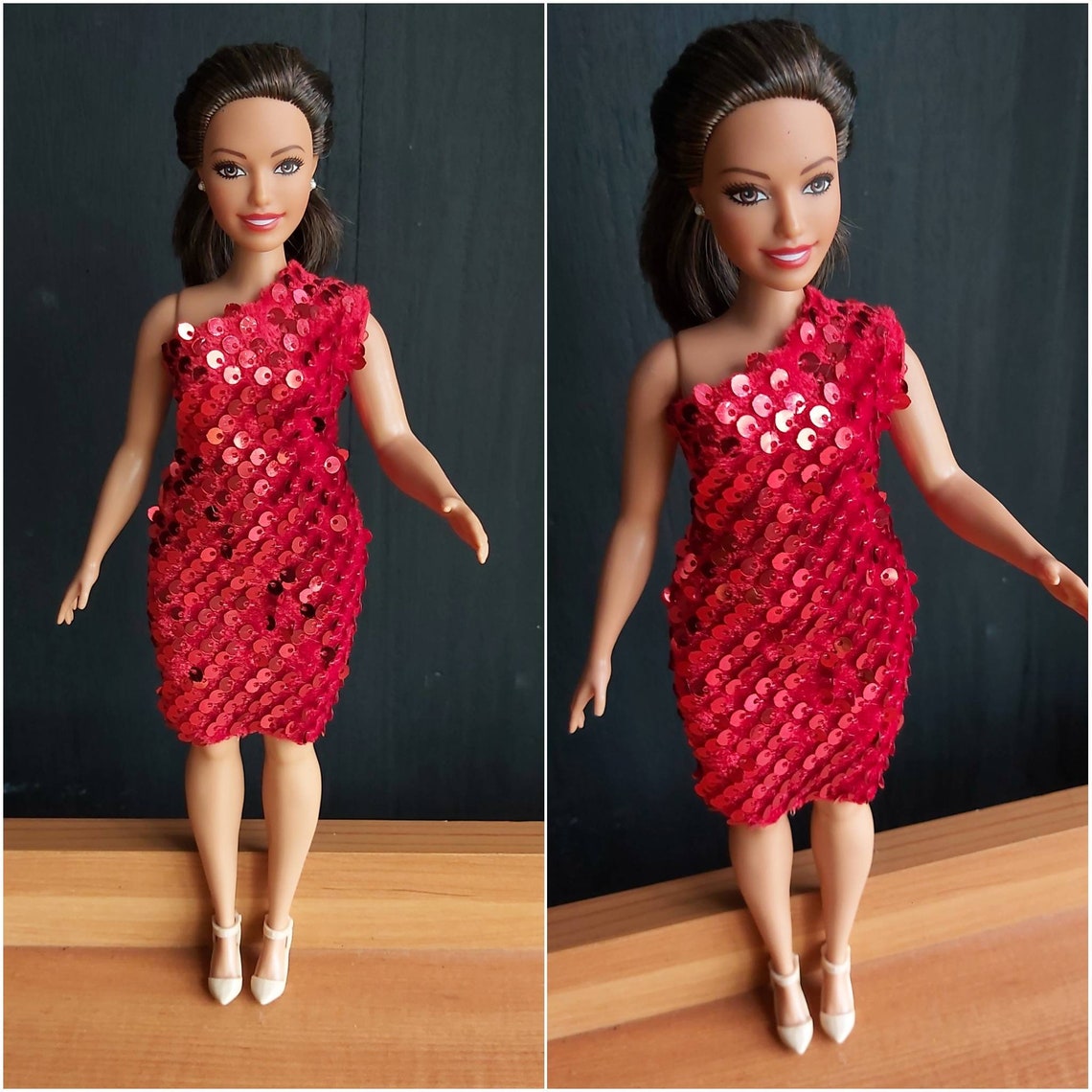 Barbie Dress / Curvy Barbie / Curvy Barbie Clothes / Barbie | Etsy