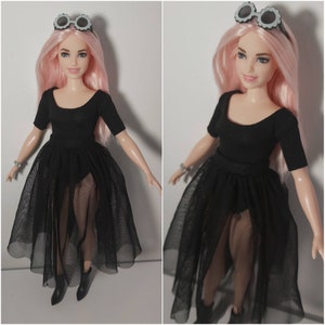 Clothes for Curvy Dolls / Curvy Doll clothes / Clothes for Fashion Dolls / Dolls Clothes / Handmade Doll Clothes