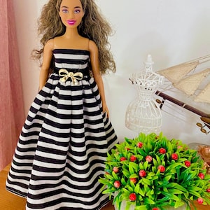 barbie black and white dress AFTER FIVE Get all dolled up with some inspo from the original it girl Murdoch's Barbie - Fashionistas