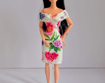 Floral Dress for 1/6 Scale Fashion Dolls