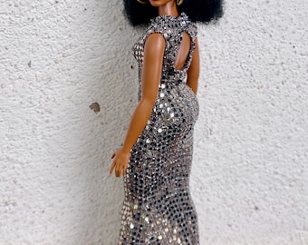 Clothes for Curvy Dolls / Curvy Doll clothes / Clothes for Fashion Dolls / Dolls Clothes / Handmade Doll Clothes