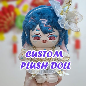 Custom Plush Doll, Custom Doll, Plush Commisssion, Character plush doll, Idol plush doll, Anime plush doll, Custom Doll From Photo /Drawing
