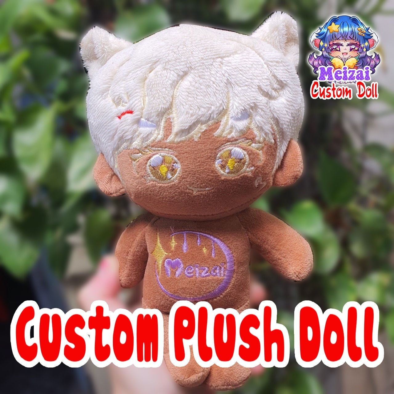 Custom Plush Doll Custom Doll Plush Commisssion Character - Etsy Singapore