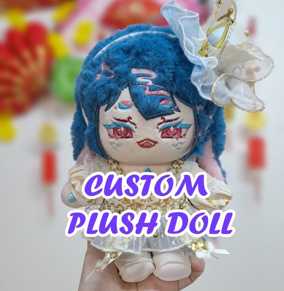 Custom 6 Inch Anime Plush Doll - Etsy