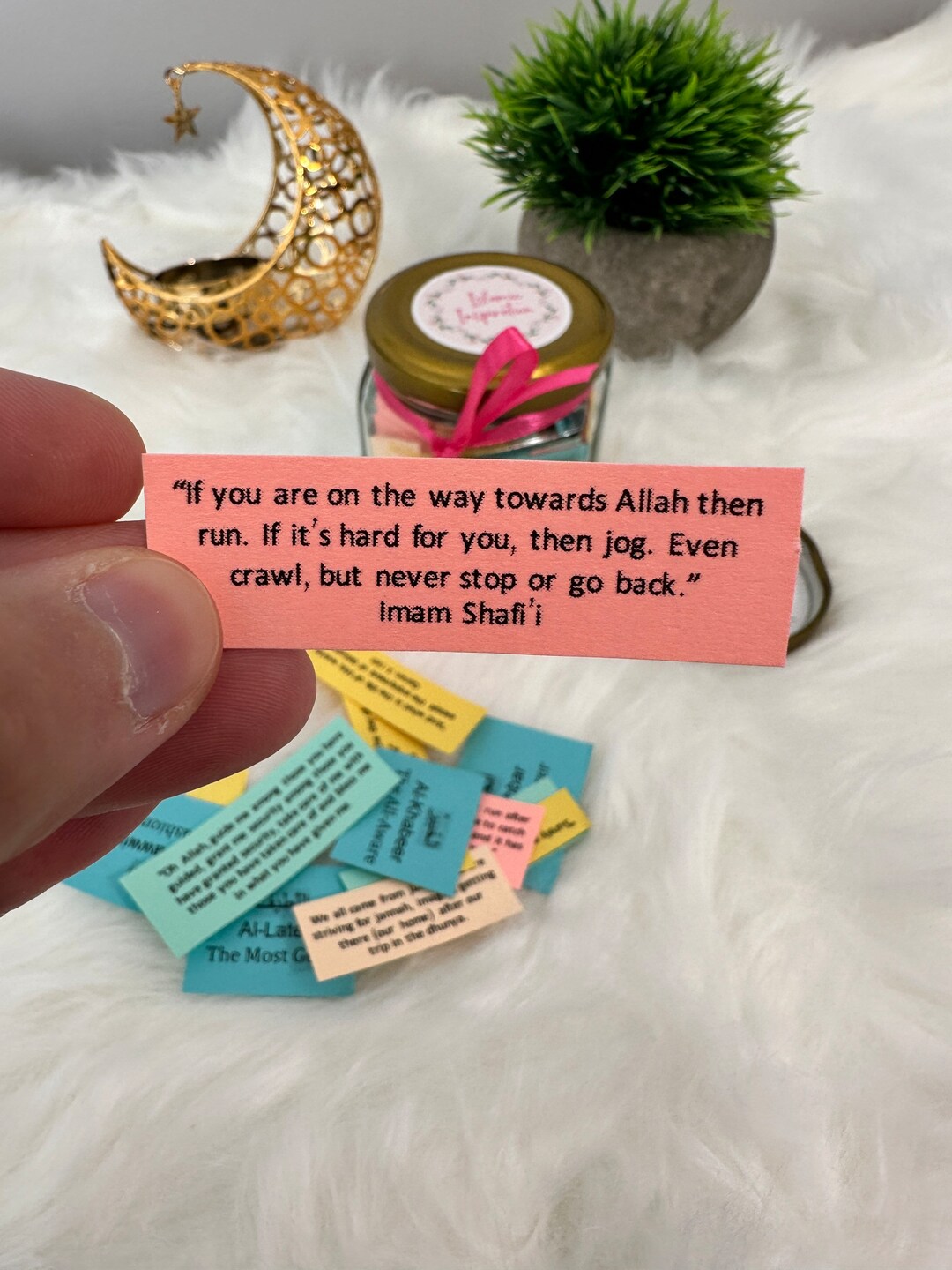 Islamic Inspiration Jar/ Hadith/quran/quotes/muslim Etsy