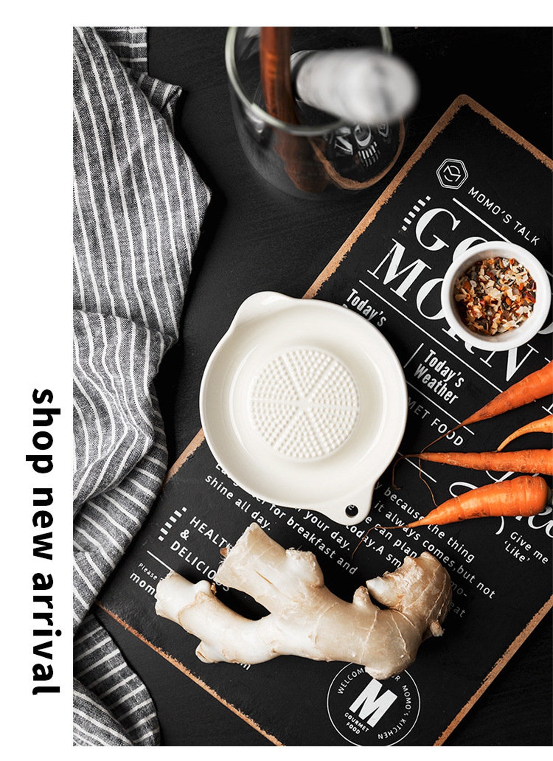 Ceramic Grater 3 Piece set Ceramic Grating Plate Silicone Etsy