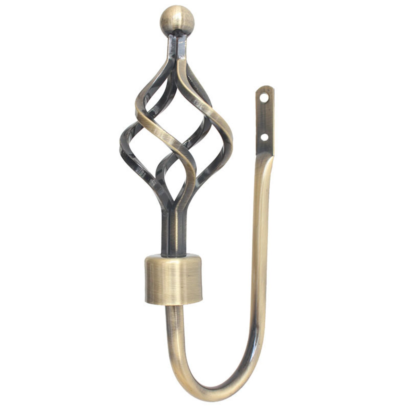 6 Stück Gardinenstangenhalter Ohne Bohren - Selbstklebend Für Bad & Küche