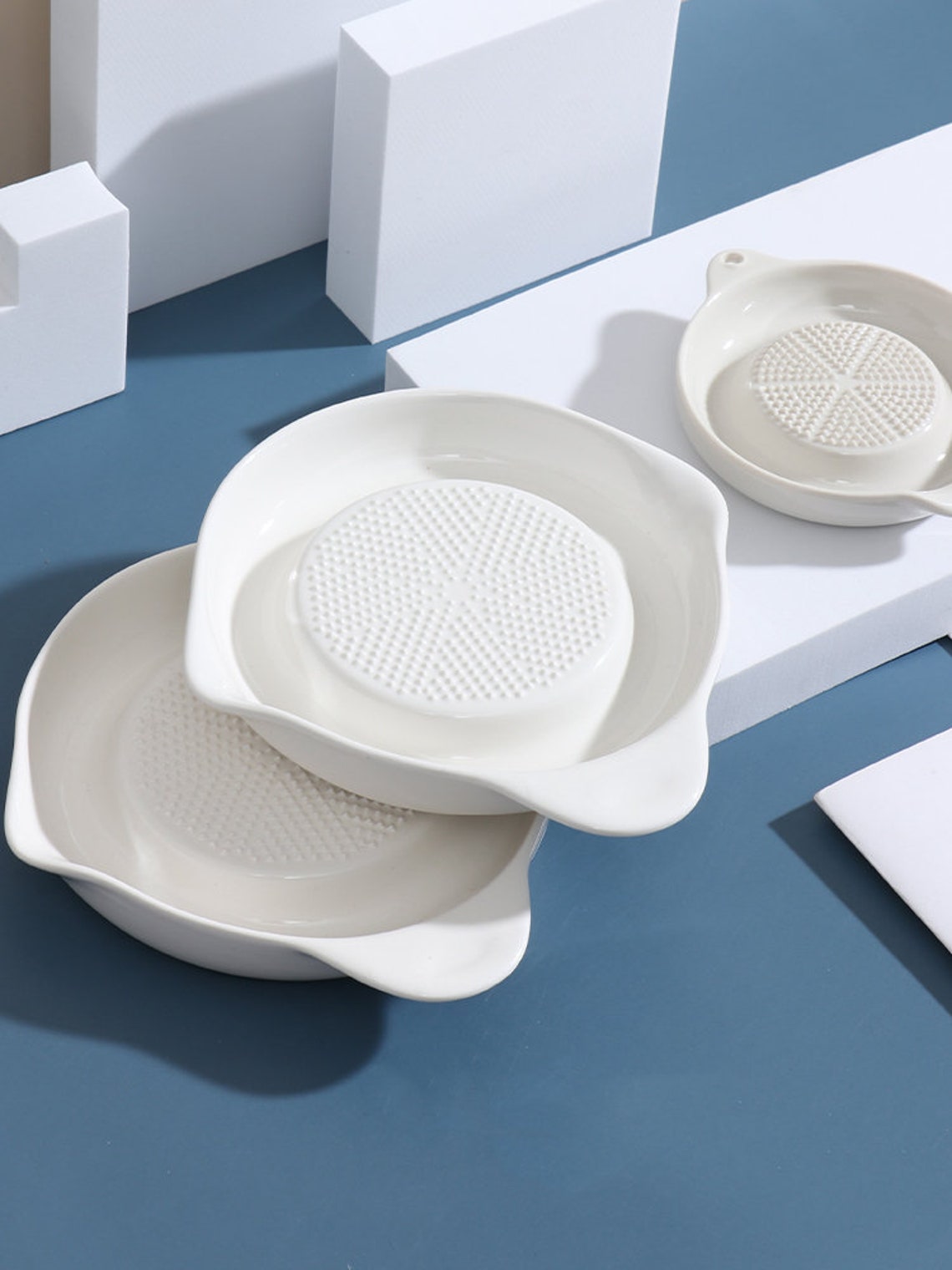 Ceramic Grater 3 Piece set Ceramic Grating Plate Silicone Etsy