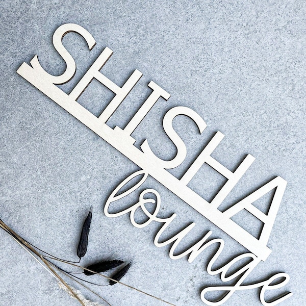 Schild Shisha Lounge