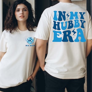 In My Husband and Wife Era Shirts, Funny Couple Matching Shirt, Hubby Shirt, Wifey Shirt, Couples Tee, Matching Couple Shirts