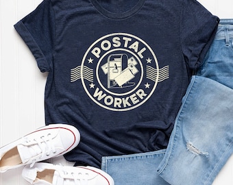 Camiseta de cartero/a, camiseta divertida de cartero/a, camiseta de la vida postal, camiseta de cartero/a.