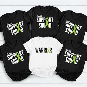 Lymphoma Cancer Support Tee, Lymphoma Awareness Shirt, Cancer Fighter Tee, Family Support Squad Matching Tshirt, Survivor Warrior Gift