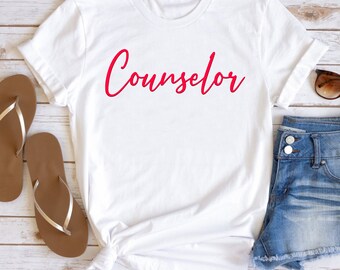 Counselor Squad Shirt, Therapist Gift, School Counseling Shirt, School Counselor Tee, Counselor Life Tee, Counselor Shirts, Counselor Gift