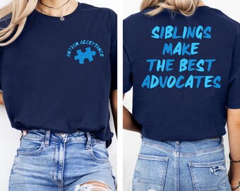 Camiseta de concienciación sobre el autismo, camiseta de defensor del autismo, regalo para el autismo, camiseta de apoyo al autismo, camiseta de inclusión de la neurodiversidad