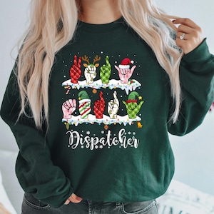 Very Merry Dispatcher Xmas Shirt, Christmas Dispatcher Shirt, Emergency Dispatcher T-Shirt, 911 Dispatcher Tee, Dispatcher Life
