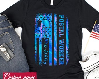 Camiseta de servicio postal, camiseta de cartero, camiseta de cartero, regalo de cartero