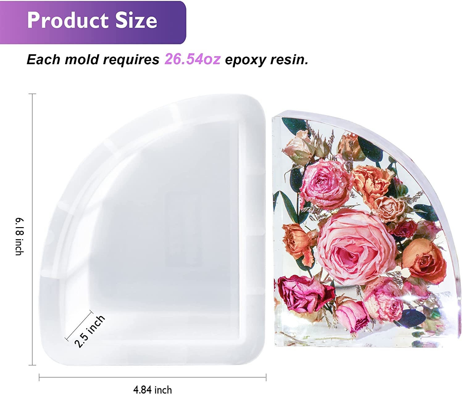 Bookends Resin Molds Geode Book Organize Resin Molds Silicone Etsy