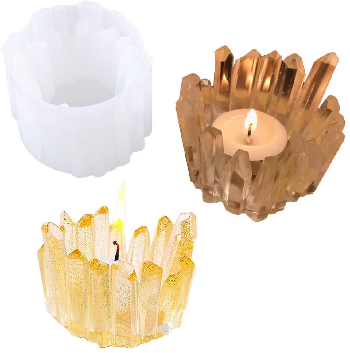 Candle Holder Resin Silicone Molds Jewelry Storage Dish Bowl Etsy