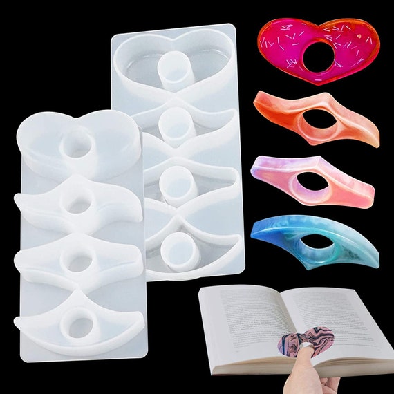 Silicone Bookmark Resin Mold DIY Epoxy Resin Casting Mold Cute