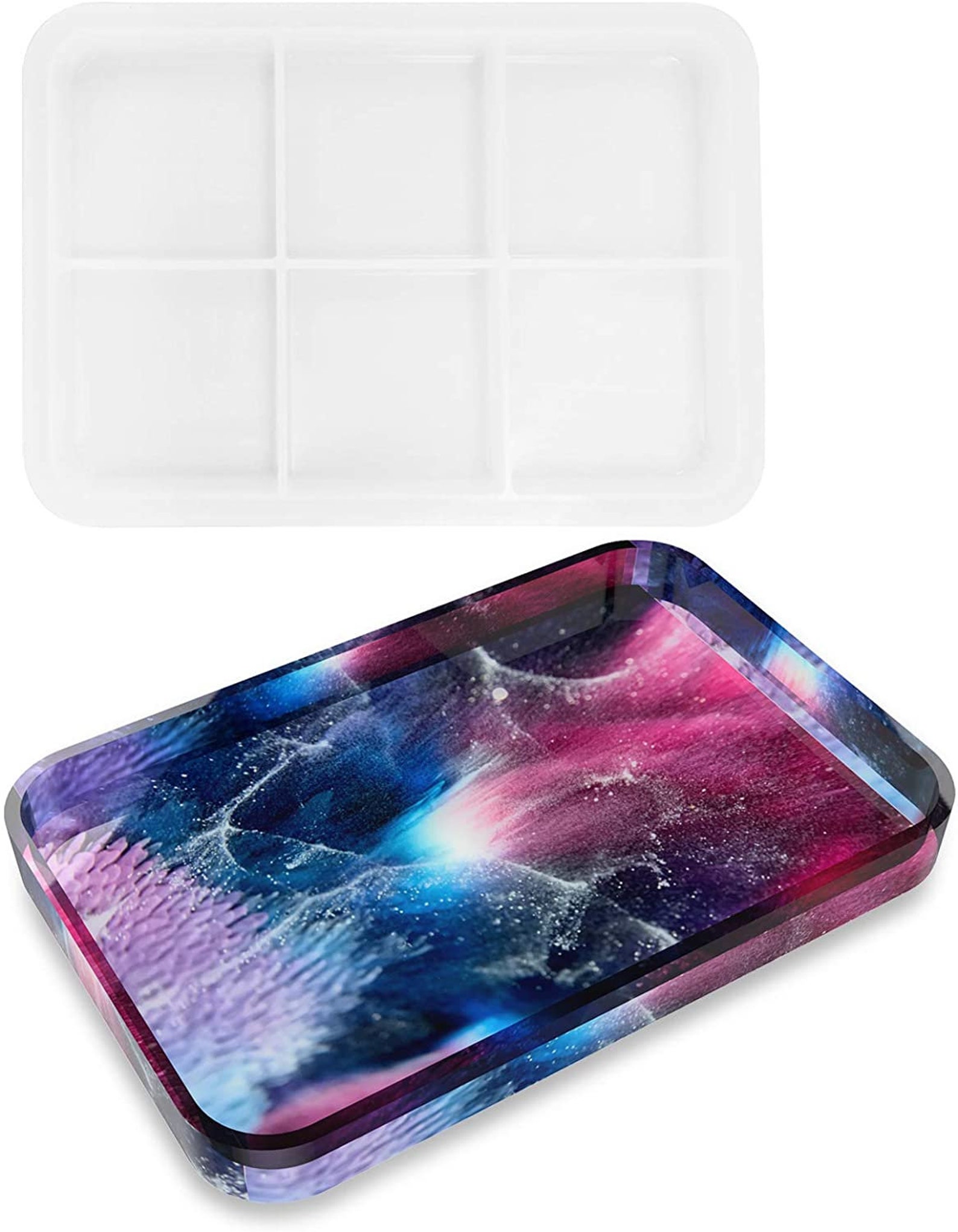 Silicone Tray Resin Mold Large Rectangular Resin Serving Tray Etsy