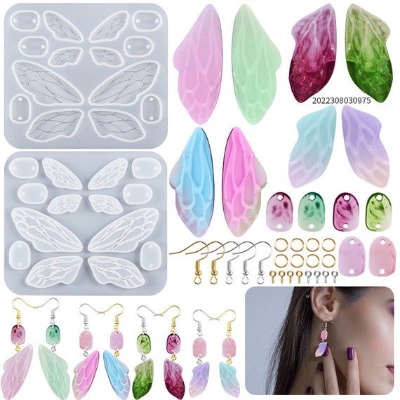 Butterfly Wings Resin Jewelry Molds Fairy Wings Resin Jewelry Silicone  Molds for Earrings, Necklace Pendants, DIY Jewelry Gifts 