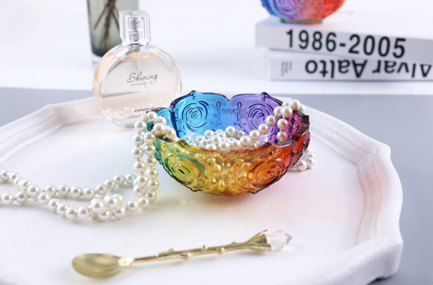 Fruit Bowl Resin Mold Silicone Tray Molds Large Epoxy Resin Etsy