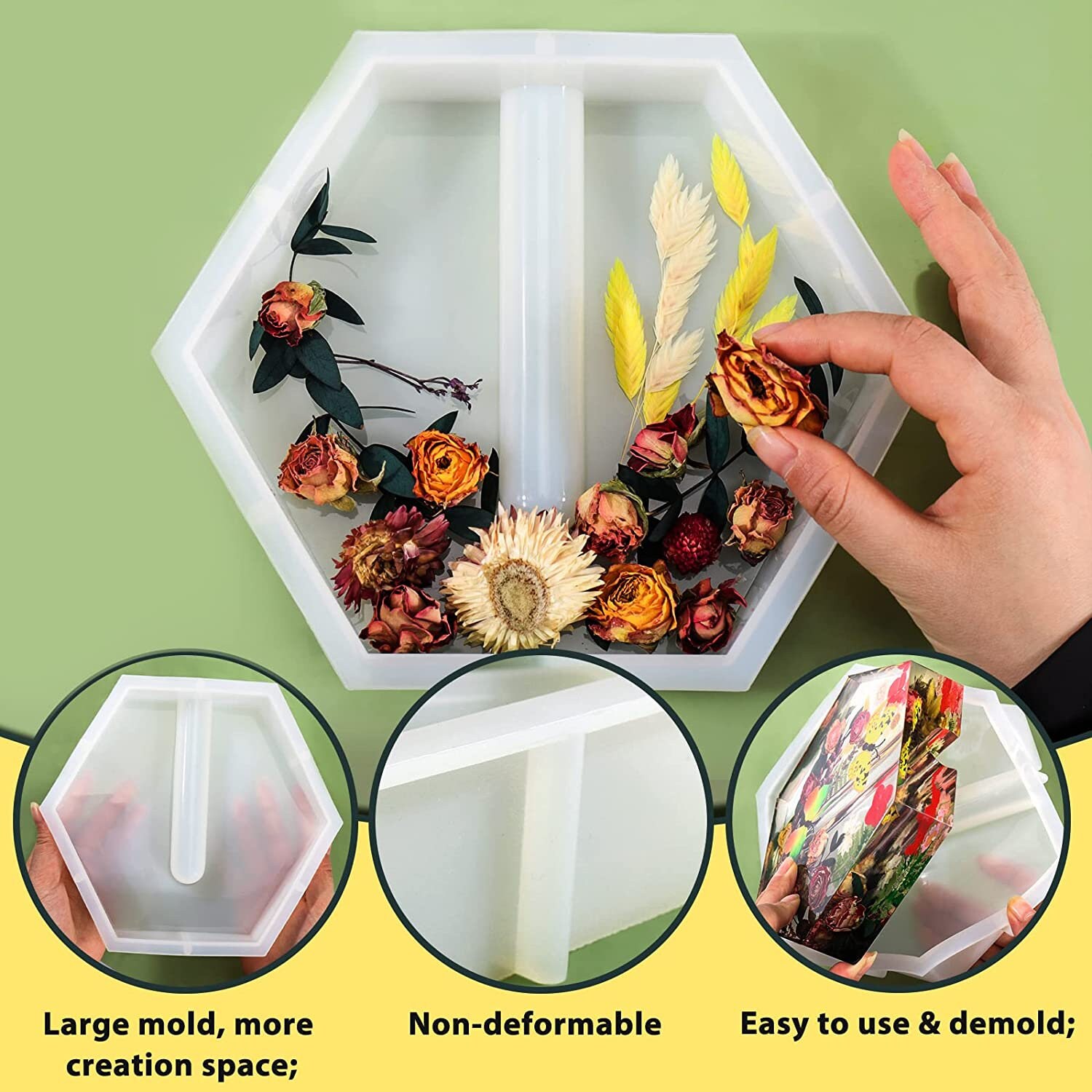 Epoxy Resin Vase Mold With 5 Test Tubes for Vase Plant Etsy Australia