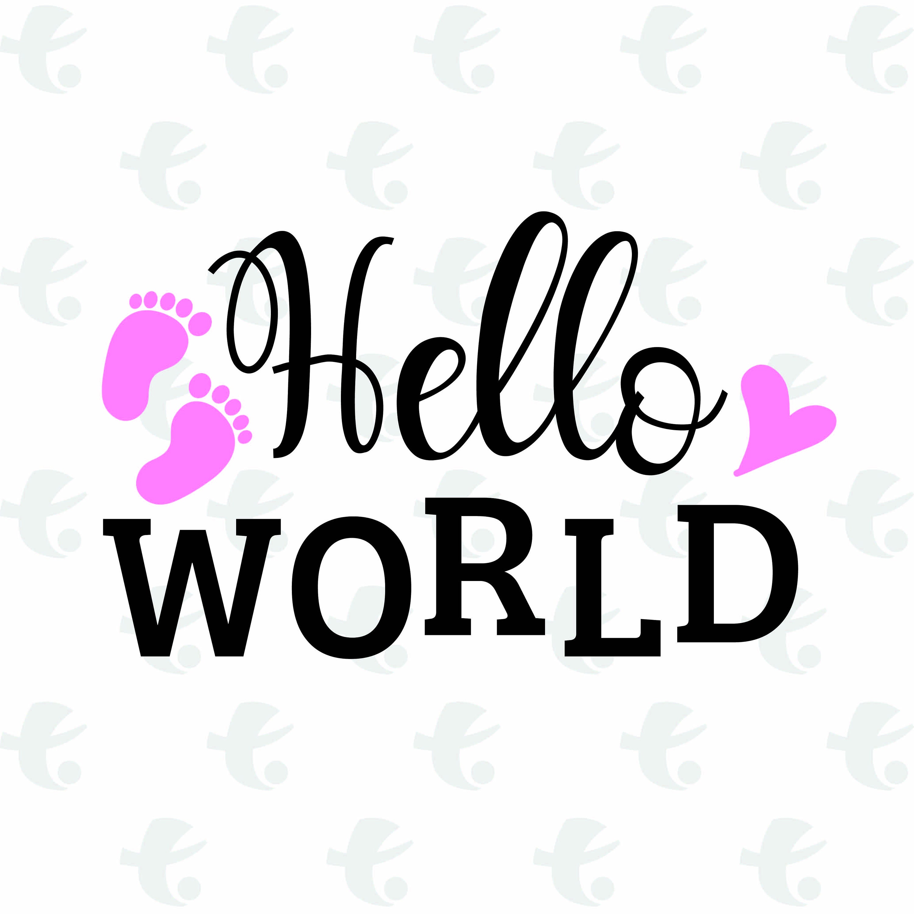 Helloworld Svg File Hello World Svg : Hello World SVG Illustration par TMDOdesign ...