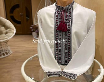 Ukrainian embroidered Vyshyvanka shirt, ethno shirt for men,Vyshyvanka,Ethnic Shirt,Traditional clothing,Colorful Men's shirt,stage clothes.