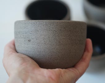 Cacao stone ceremony cup perfect for hot chocolate, tea, or water at your meditation studio. Hand-made to order and polished like stone.