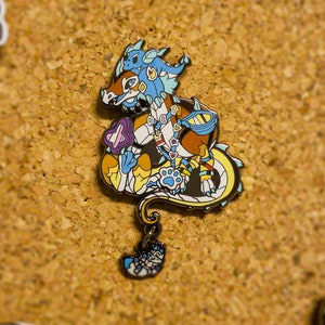 Convention/Pin Hoarding Dragon Enamel Pin