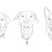 Custom Pet Line Drawing SVG - Etsy