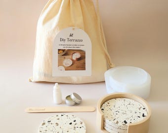 DIY Jesmonite Coaster & Base Starter Kit – Create your own unique pieces. A handcrafted gift idea with tips and tricks included.