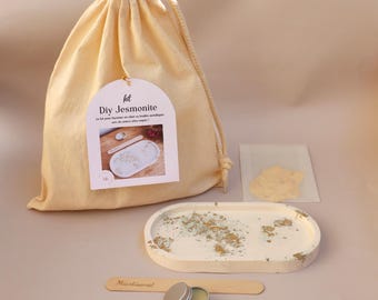 Jesmonite DIY Metal Shavings Kit: Create your own gold leaf dish, bronze | Original gift idea | With tips and tricks