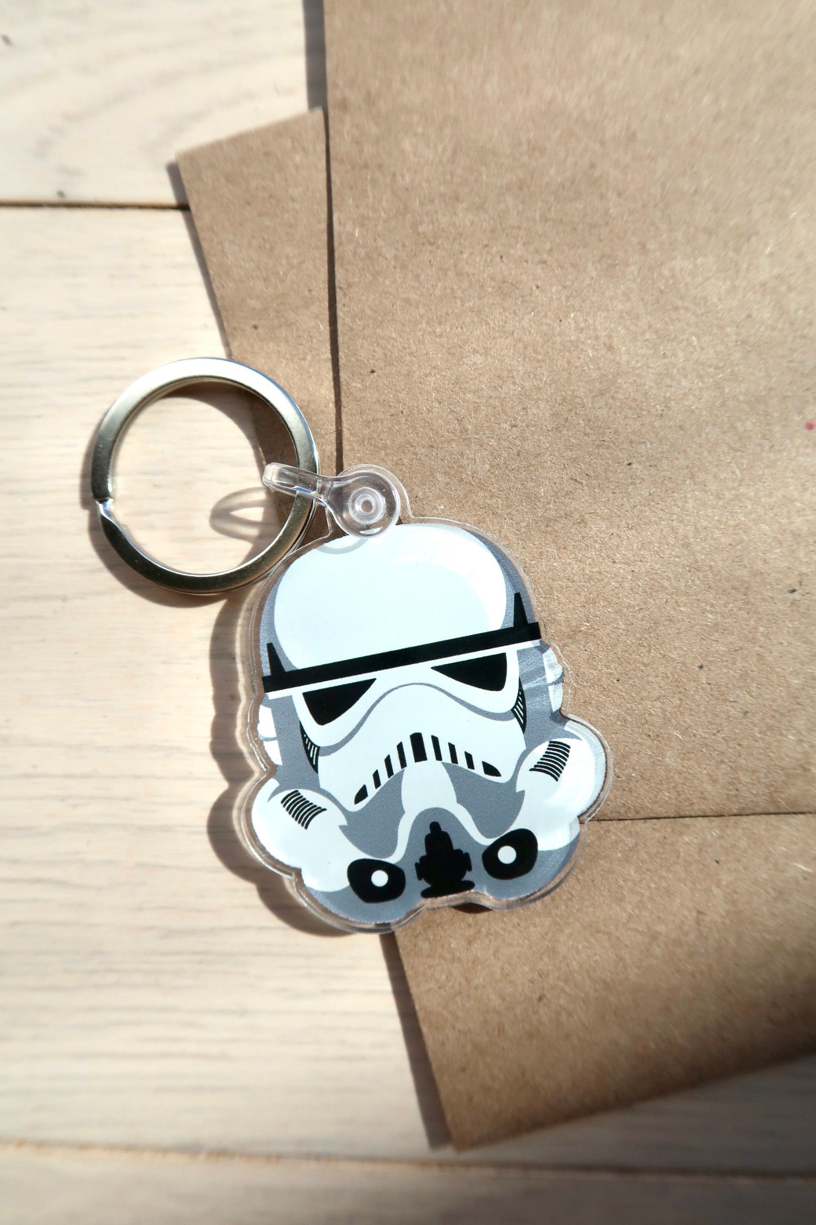 Stormtrooper Keychain Star Wars Keychain Stormtrooper Etsy