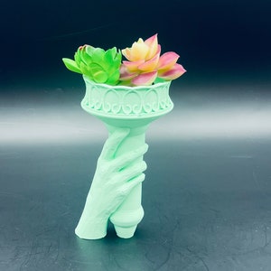 Libery Torch Planter - 3D Print