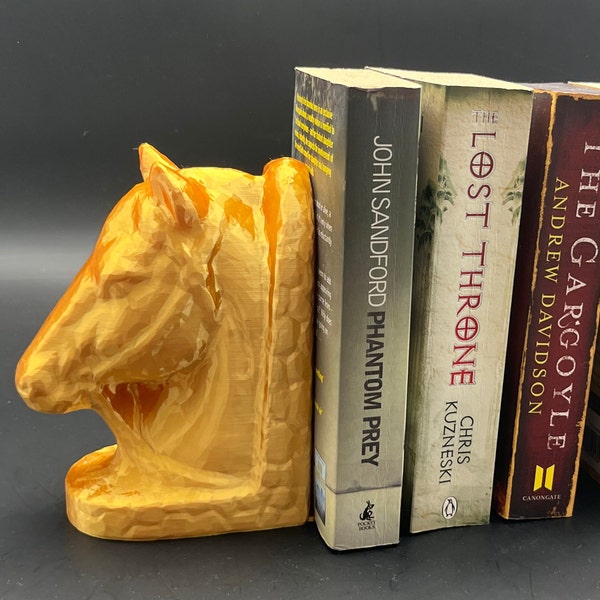 Serre Livre moderne Tête de cheval - Impression 3D