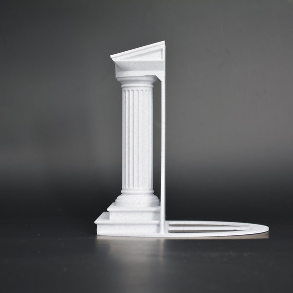 Antike Säulenbuchstütze – 3D-Druck