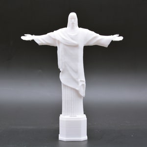 Christus-Erlöser-Statuette – Corcovado – 3D-Druck
