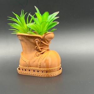 Stövelformad kruka - 3D-utskriven