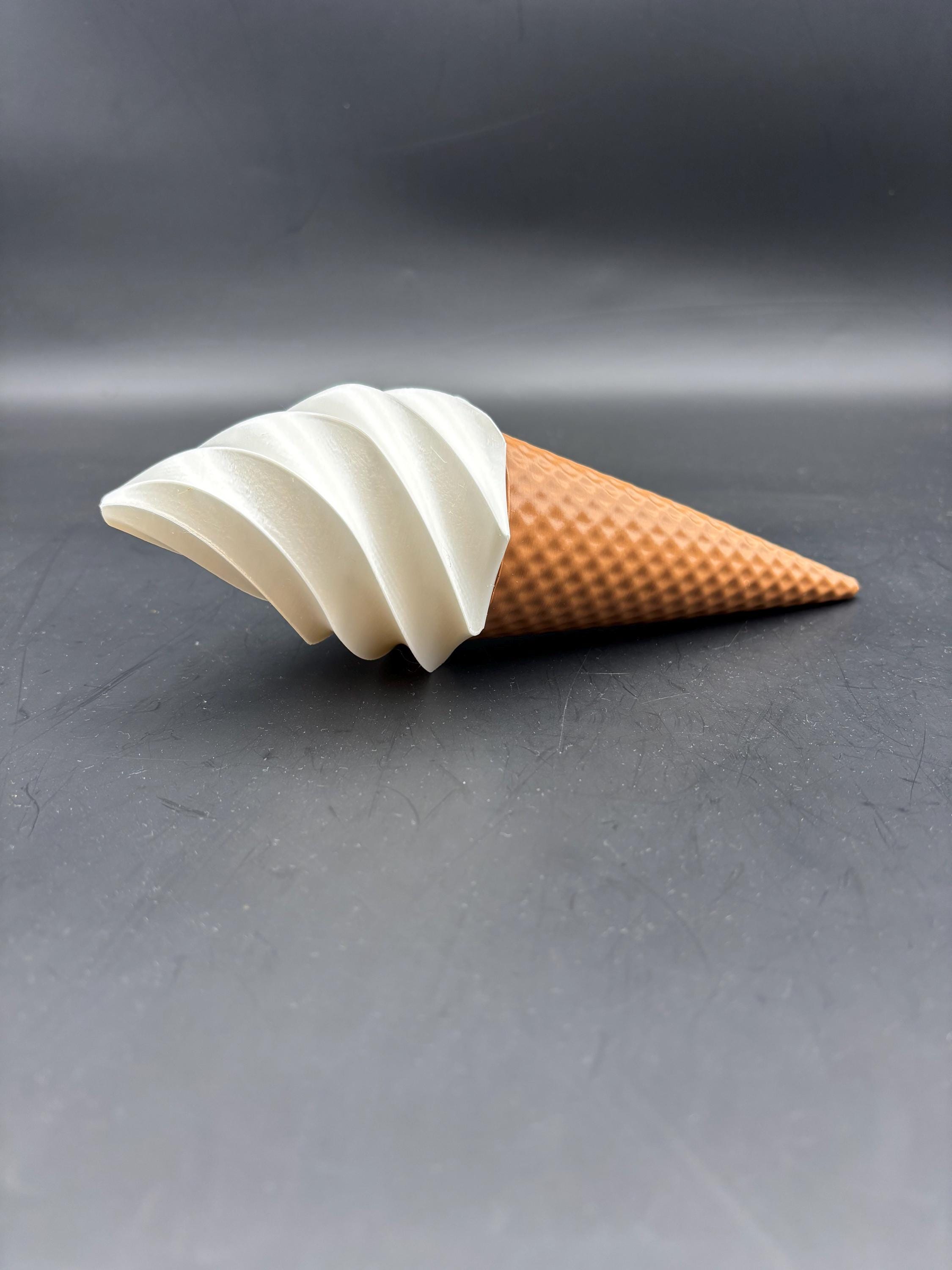 Helado al estilo italiano - impreso en 3D - Etsy México, image size:2250x3000