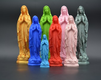 古いフランスの磁器製聖母マリア像 - Etsy 日本