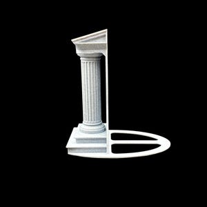 Sujetalibros de columna antigua - Impreso en 3D