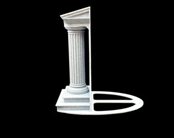 Antique Column Bookend - 3D Printed