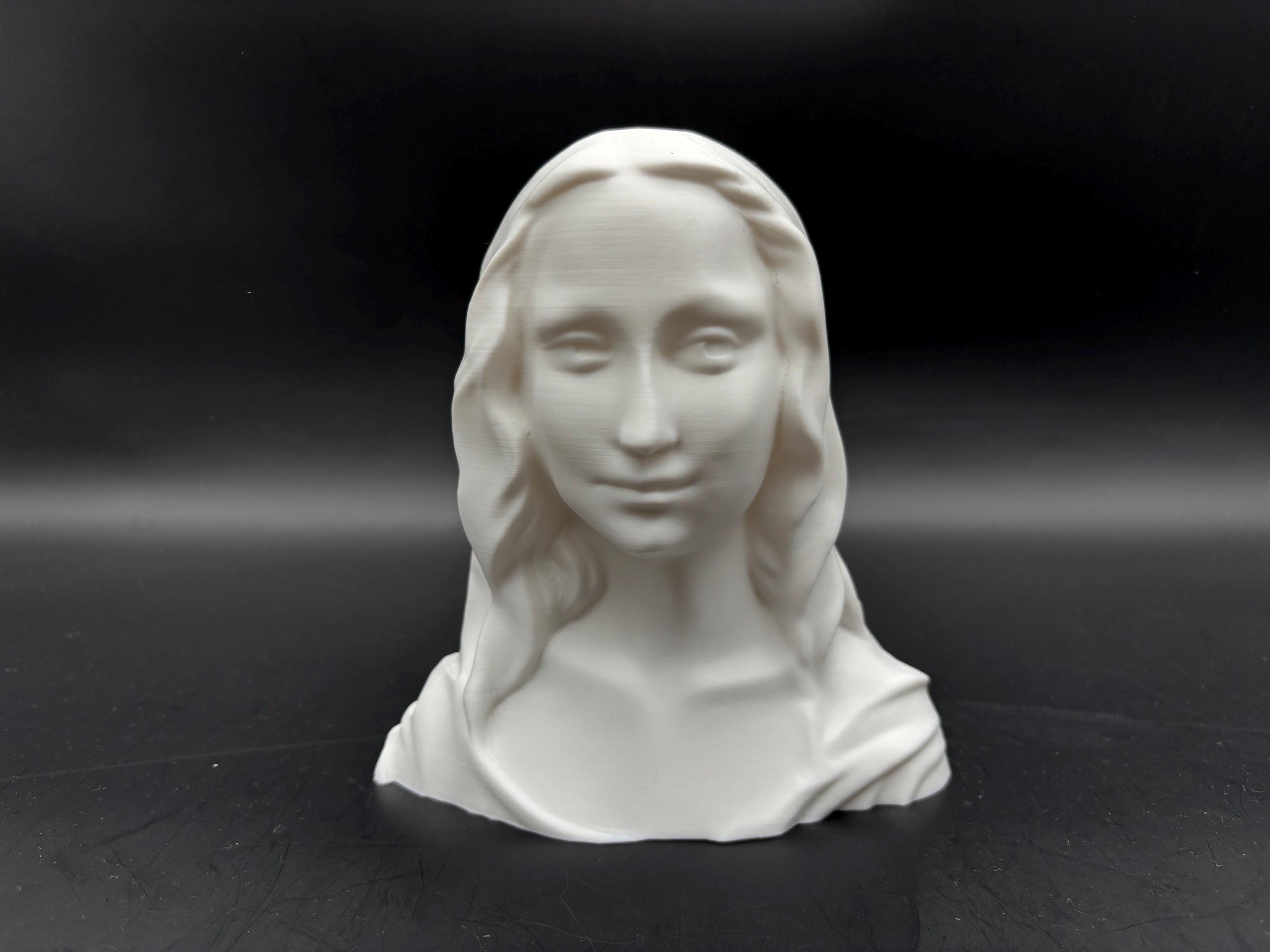 モナリザの胸像、モナリザ - 3D プリント - Etsy 日本